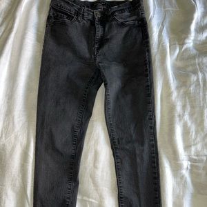 Banana Republic black skinny jeans